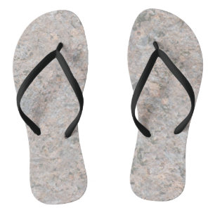 Rock Texture Geology Photo Flip Flops