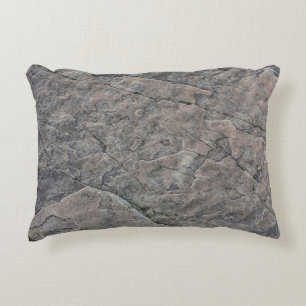Rock texture stone surface decorative cushion