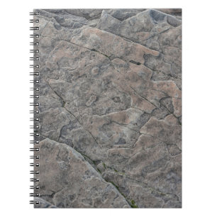 Rock texture stone surface notebook