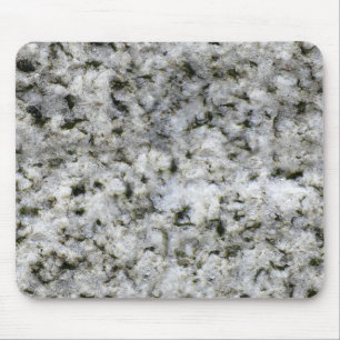 Rock Texture White Granite Mouse Mat