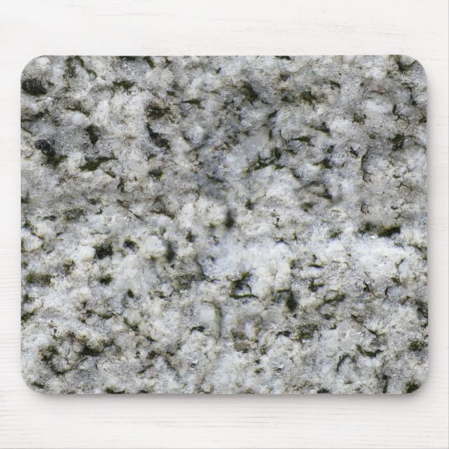 Rock Texture White Granite Mouse Mat (Front)
