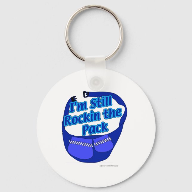 Rock that Pack! Key Ring (Front)
