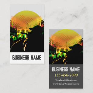 Rock The Crowd Business Card