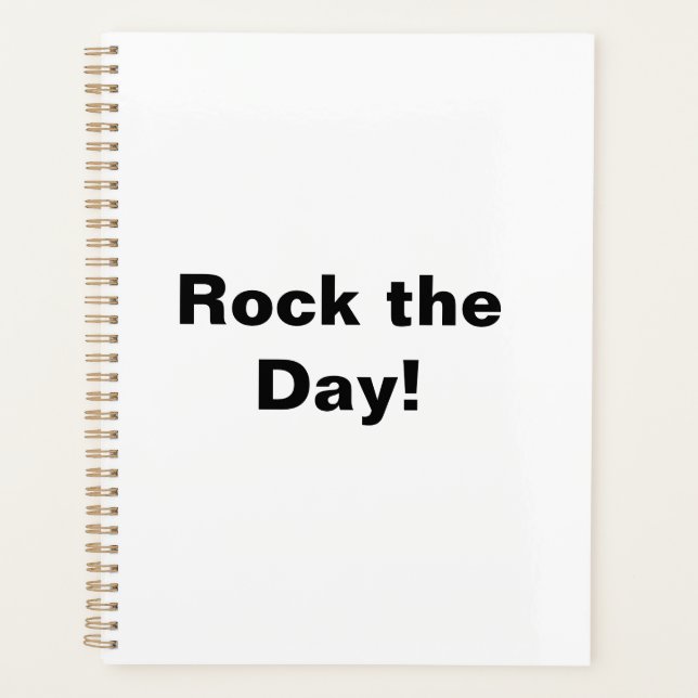 Rock the Day! Planner (Front)