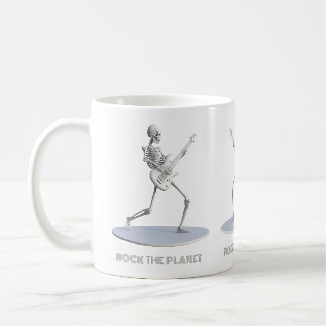 Rock The Planet Coffee Mug (Left)