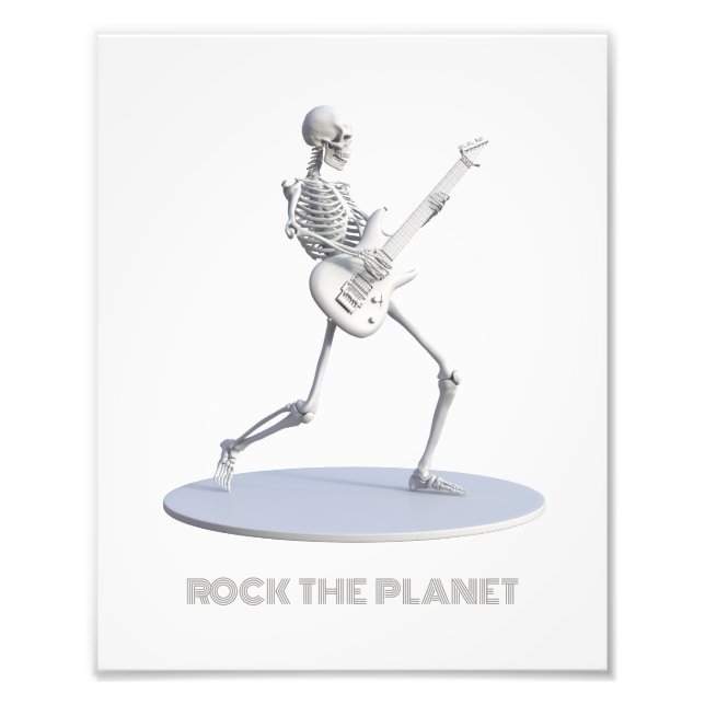 Rock The Planet Photo Print (Front)