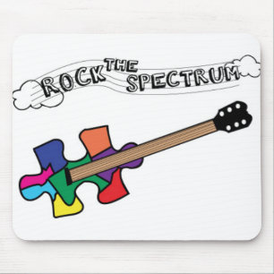 Rock the Spectrum logo Mouse Mat