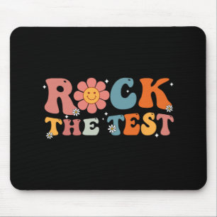 Rock The Test Teacher Test Day Testing Day Teacher Mouse Mat