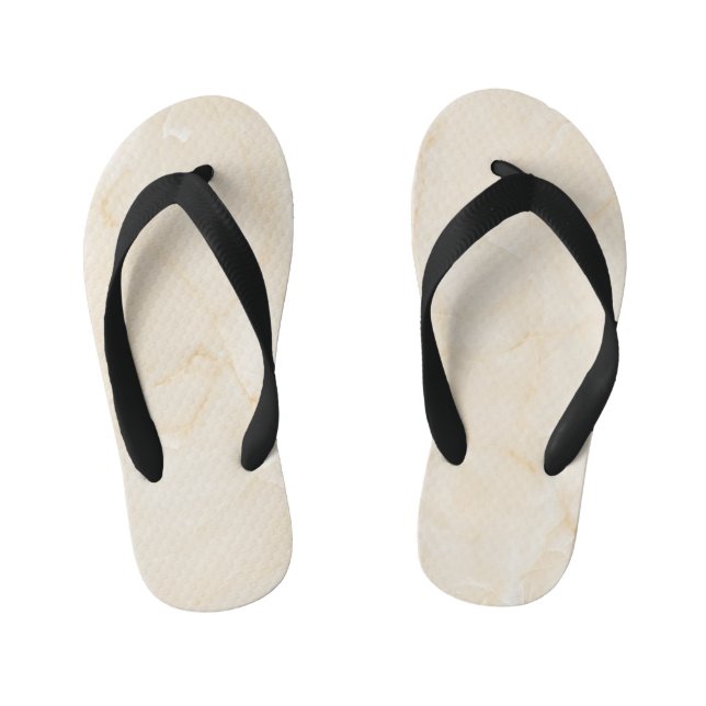 Rock Tile Marble Kid's Flip Flops (Footbed)