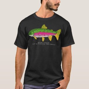 ROCK TROUT Talking Canyons, New Mexico T-Sh T-Shirt