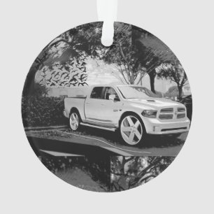 ROCK TRUCK TIME ORNAMENT