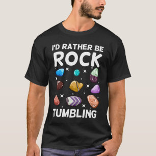 Rock Tumbling Stone Polish Kit Beginner Machine 1 T-Shirt