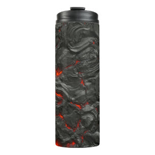 Rock volcanic hot lava burn boil thermal tumbler