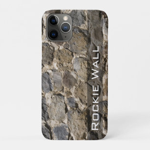 Rock Wall Photograph Background Personalised iPhone 11 Pro Case