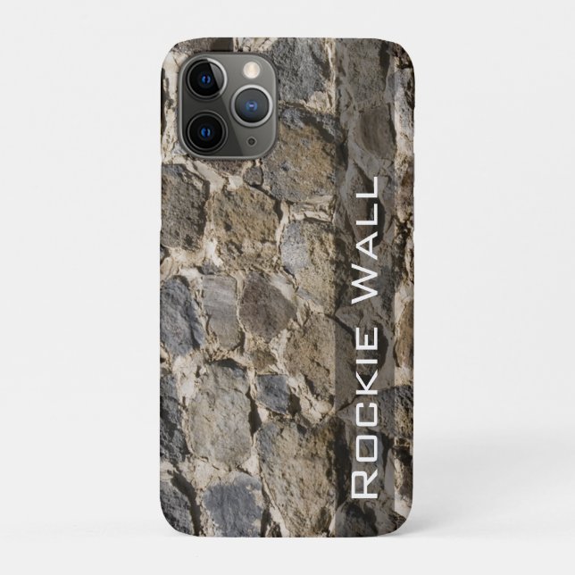 Rock Wall Photograph Background Personalised Case-Mate iPhone Case (Back)