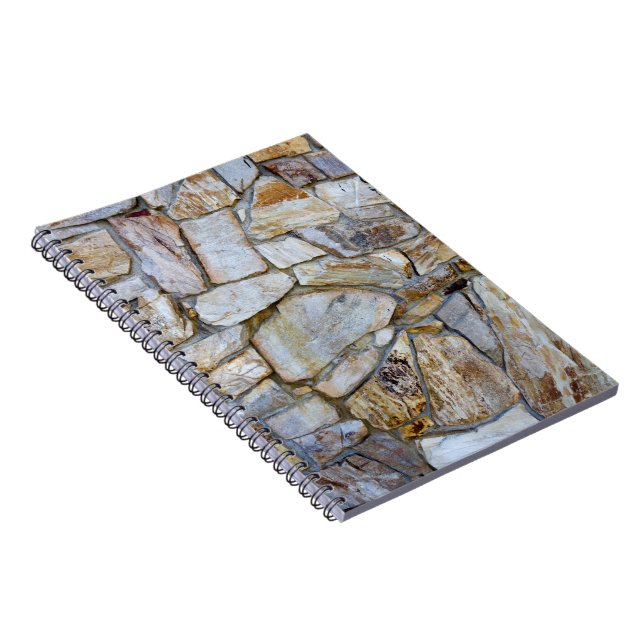 Rock Wall Realistic Texture Photography Notebook (Right Side)