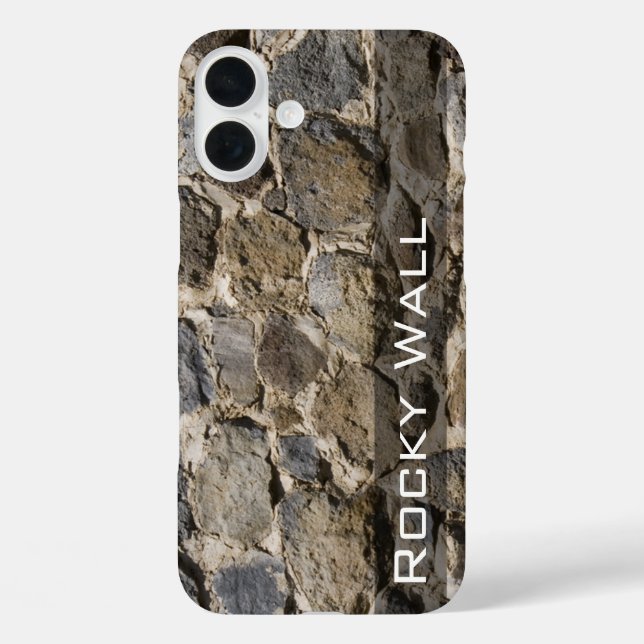 Rock Wall Texture Abstract Photograph Custom Case-Mate iPhone Case (Back)