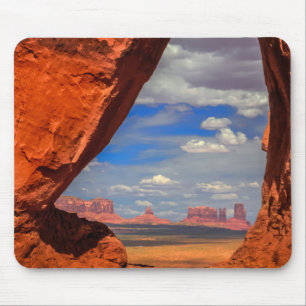 Rock window to Monument Valley, AZ Mouse Mat