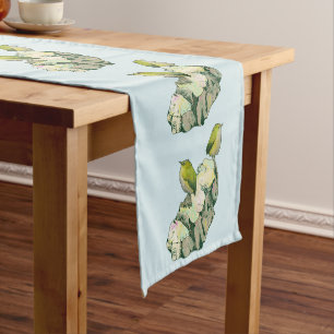 Rock Wren birds New Zealand Short Table Runner