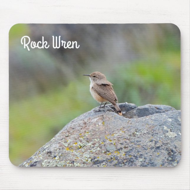 Rock Wren Mouse Mat (Front)