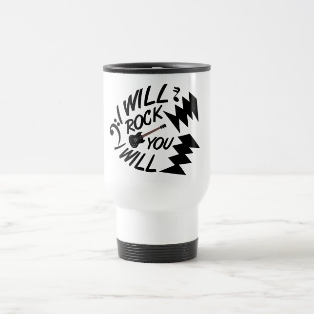 Rock You mug - choose style & colour (Center)