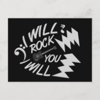 Rock You Postcard