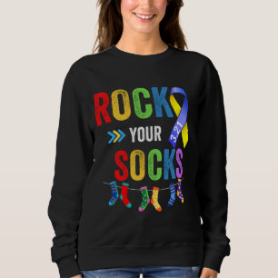 Rock Your Socks Autism Sweatshirt