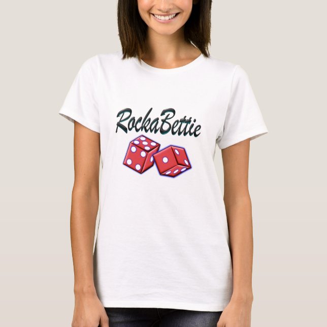 RockaBettie Dice T-Shirt (Front)