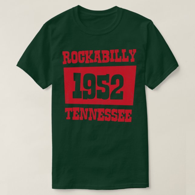 Rockabilly 1952 Vintage T-Shirt (Design Front)