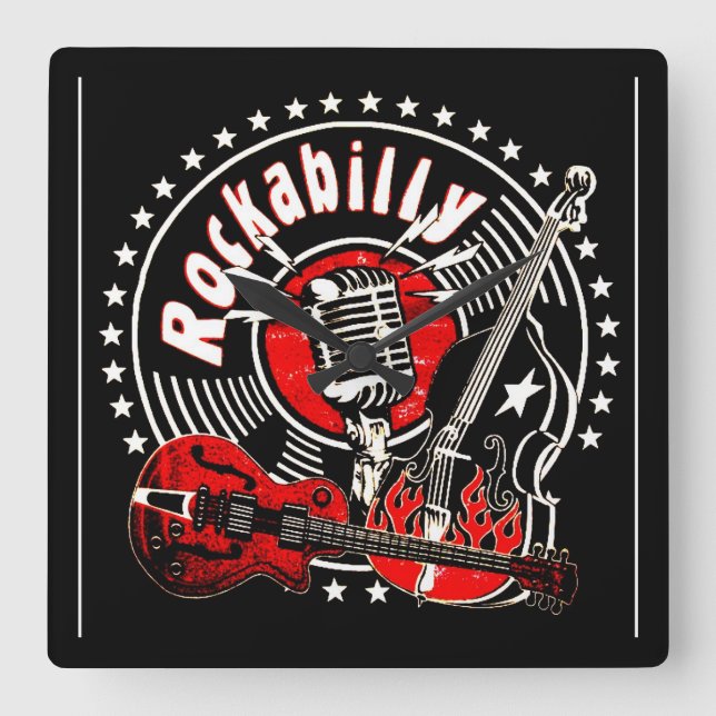rockabilly clock (Front)