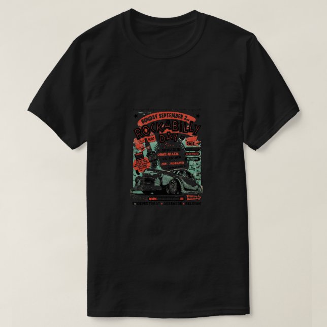 Rockabilly Day T-Shirt.png T-Shirt (Design Front)