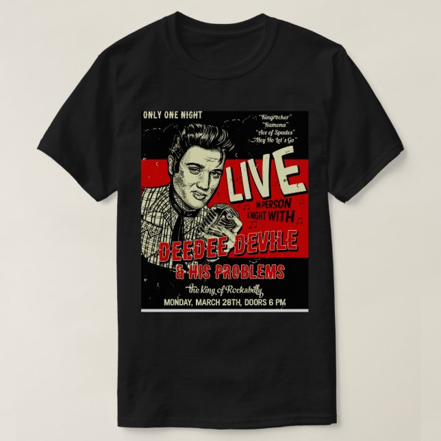 Rockabilly Forever T-Shirt (Design Front)