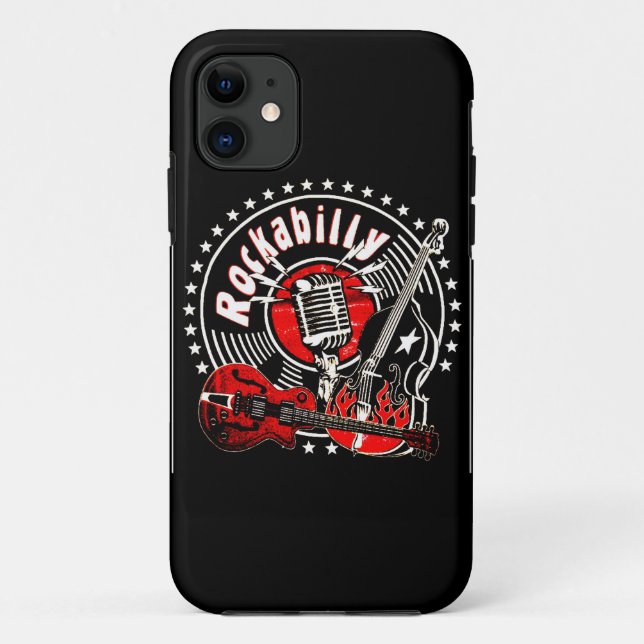 rockabilly iphone case (Back)