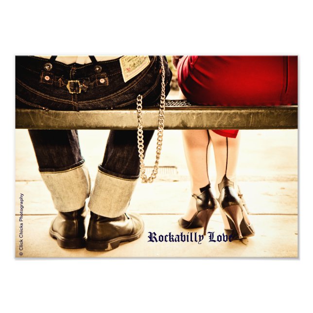 Rockabilly Love Fine Art Photo Print (Front)