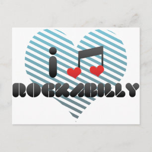 Rockabilly Postcard