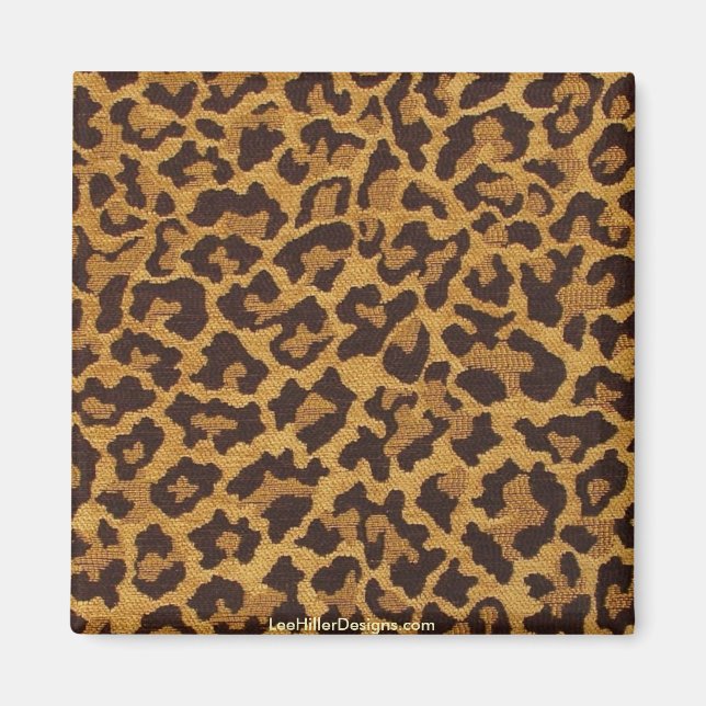 Rockabilly rab Leopard Print Gifts & Collectibles Magnet (Front)