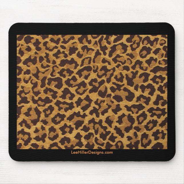 Rockabilly rab Leopard Print Gifts & Collectibles Mouse Mat (Front)