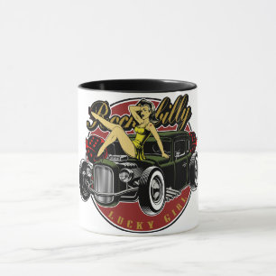 Rockabilly RatRod Coffee Mug