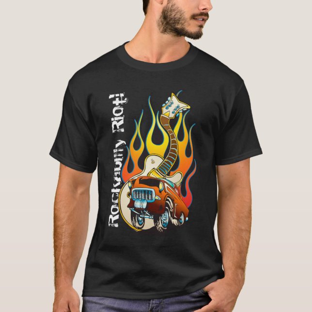 Rockabilly Riot! T-Shirt (Front)