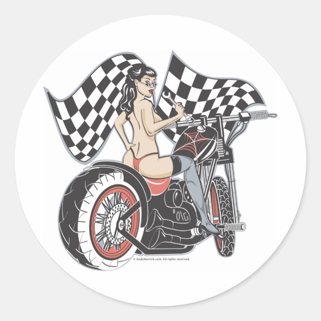 Rockabilly Sticker (Front)