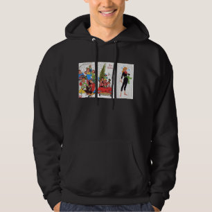 rockabilly vintage Christmas Hoodie