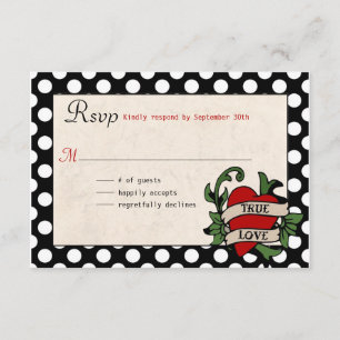 Rockabilly Wedding RSVP