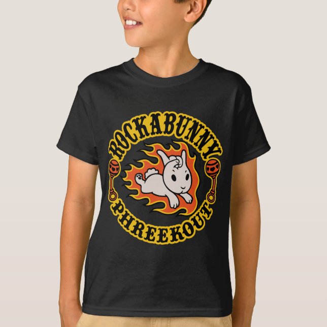 Rockabunny Phreekout! T-Shirt (Front)