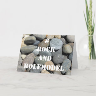 #RockandRolemodel - White on Rocks editable. Card