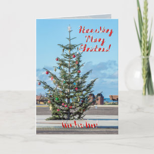 Rockaway Beach, OR - Have A Very Merry Christmas Holiday Card