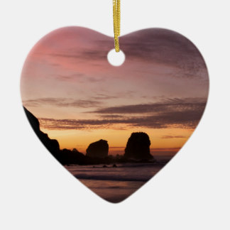 Rockaway Beach Pacifica, Ca Ceramic Tree Decoration