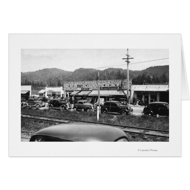 Rockaway, Oregon Main Business Section (Front Horizontal)