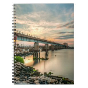 Rockaway Train Bridge Notebook