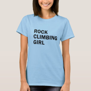 Rockclimbing girl T-Shirt