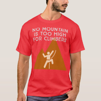 Rockclimbing mountain T-Shirt
